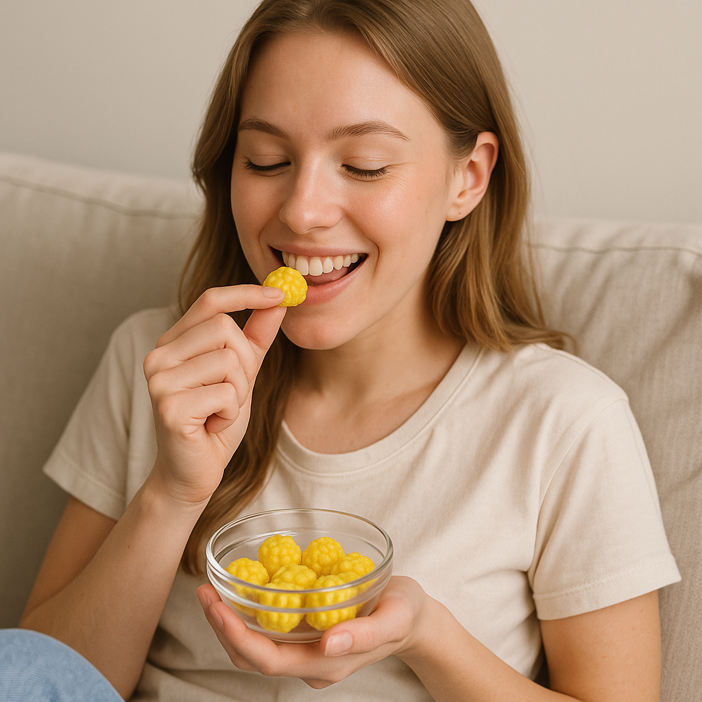 Chuches Besos de Natillas Vidal sin gluten para mesa dulce y mezcla de golosinas