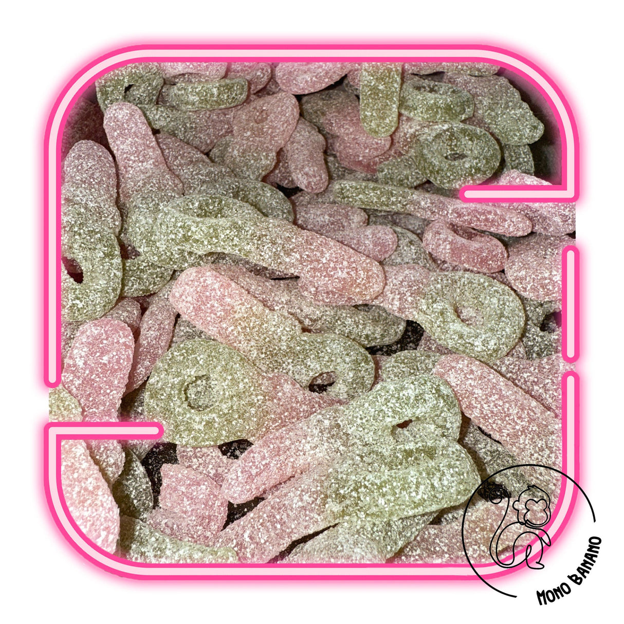 Chupetes de sandia super ácidos