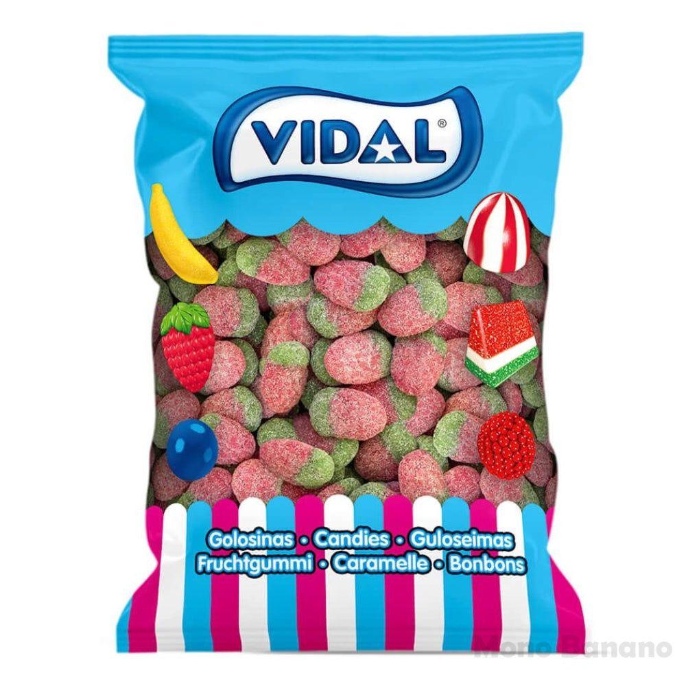 Bolsa de Fresas Pica Silvestres de Vidal, gominolas con cobertura pica