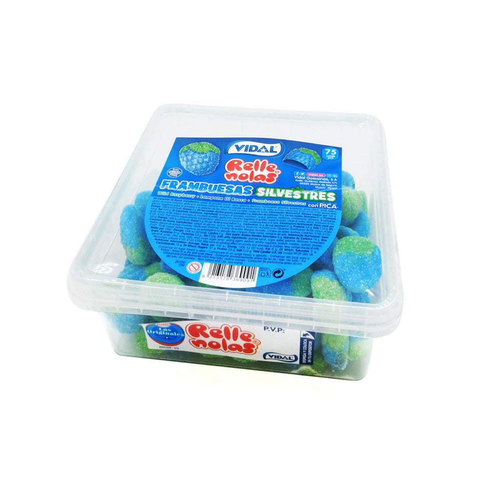 Frambuesa Rellenas pica bandeja 795 g | 75 uds