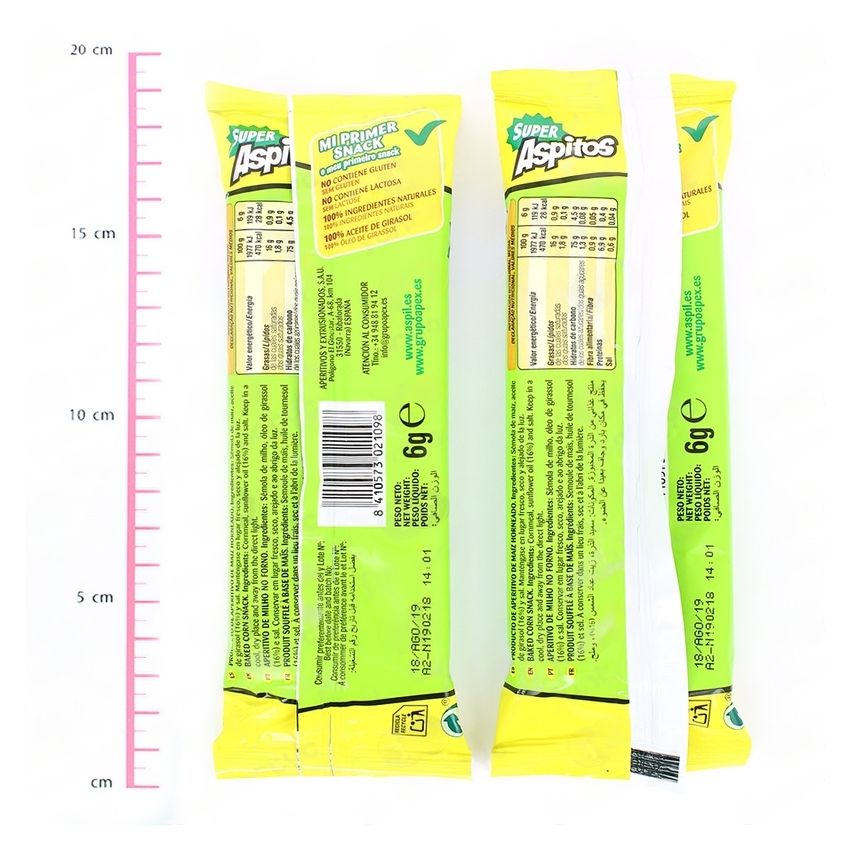 Aspitos 75 unidades - Mono Banano