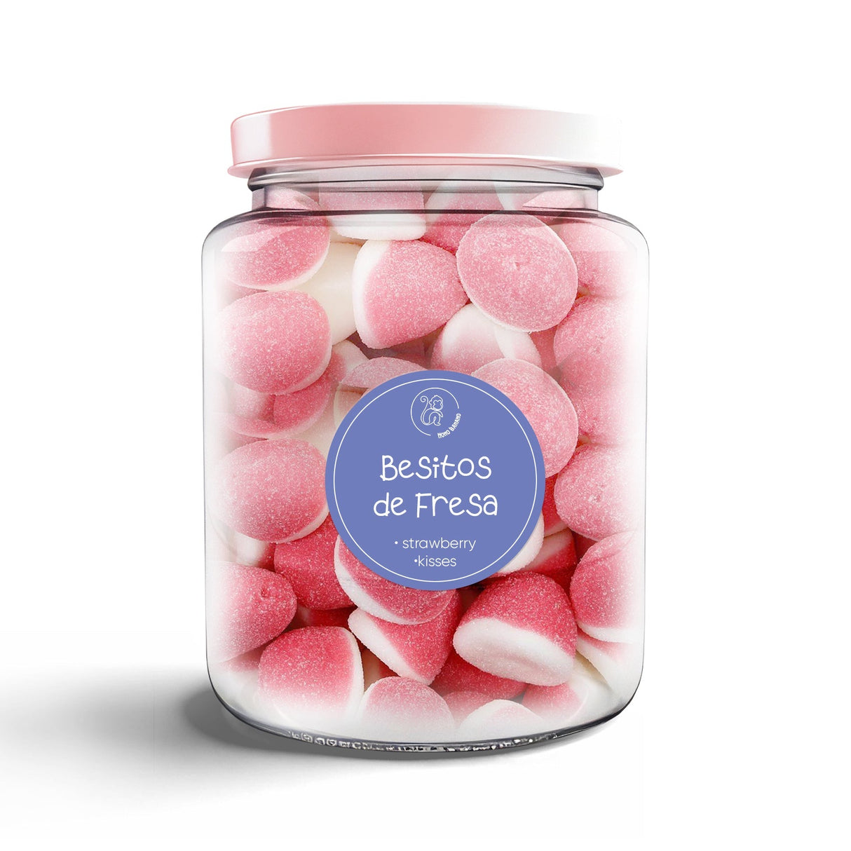 Besitos de fresa - Mono Banano