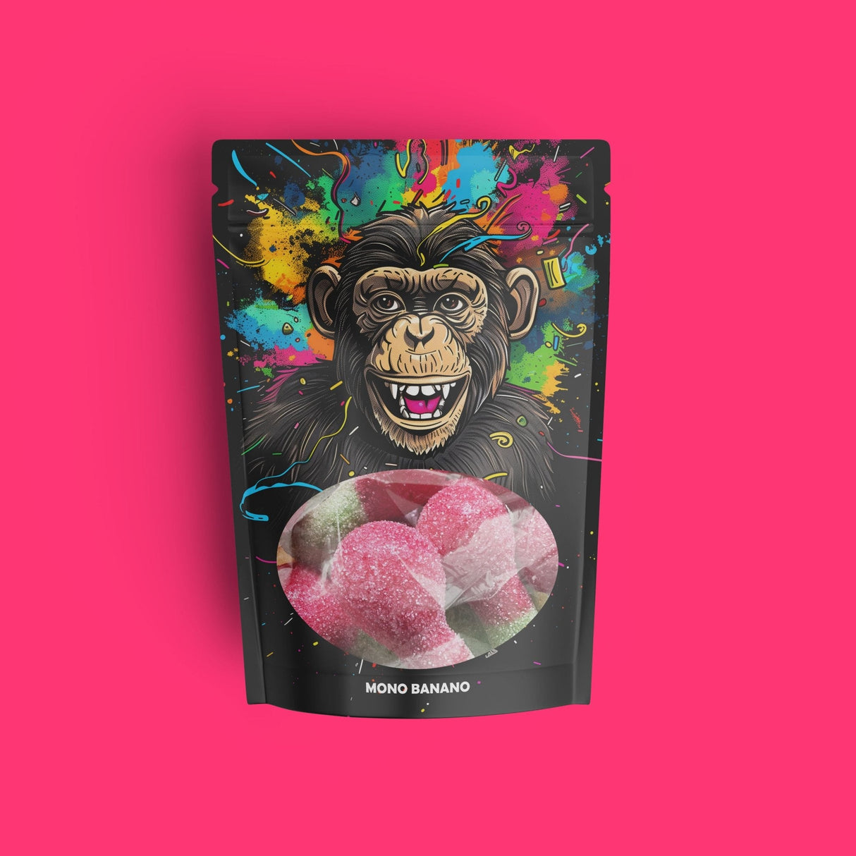 Cerezas chuche liofilizadas crujientes de Mono Banano