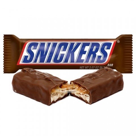 CHOCOLATINA SNICKERS SINGLE - Mono Banano