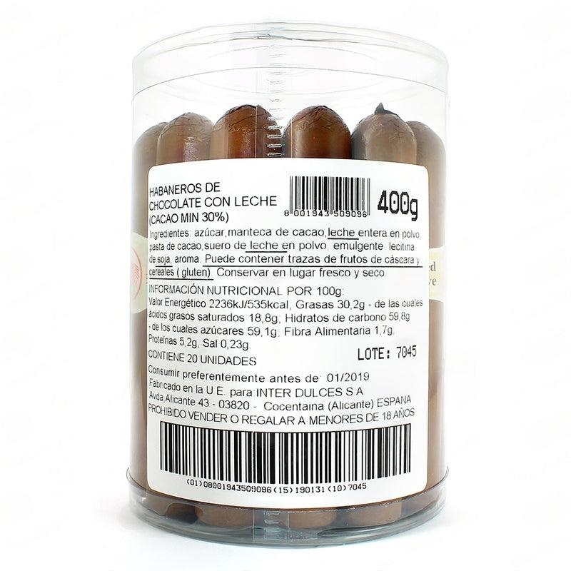 CHOCOPUROS DE CHOCOLATE CON LECHE 20 UDS - Mono Banano