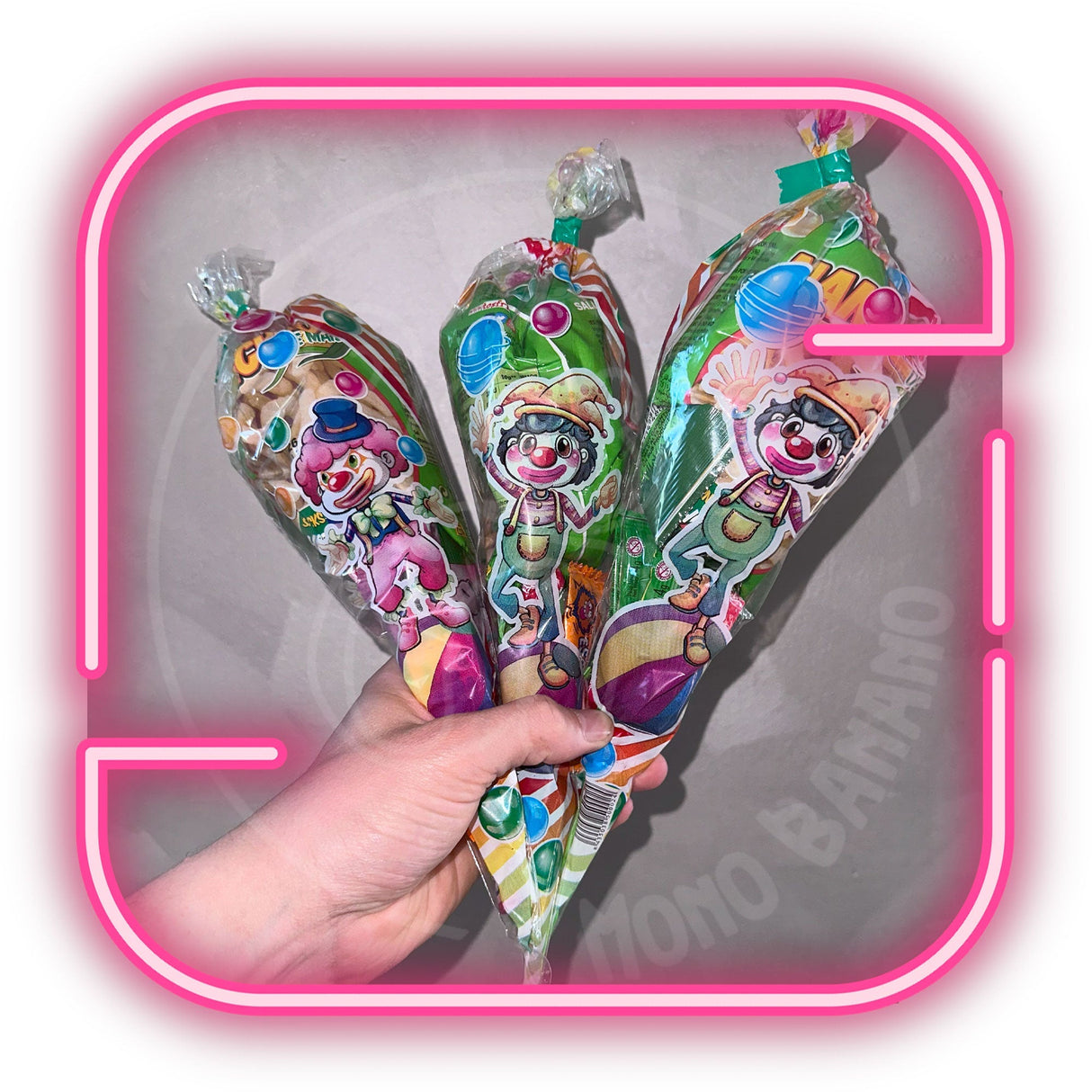 Cono Cumpleaños 5 Unidades - Mono Banano