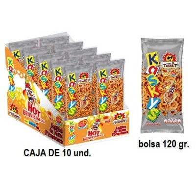 FAMI Kaskys BRAVOS 10x120grs. - Mono Banano