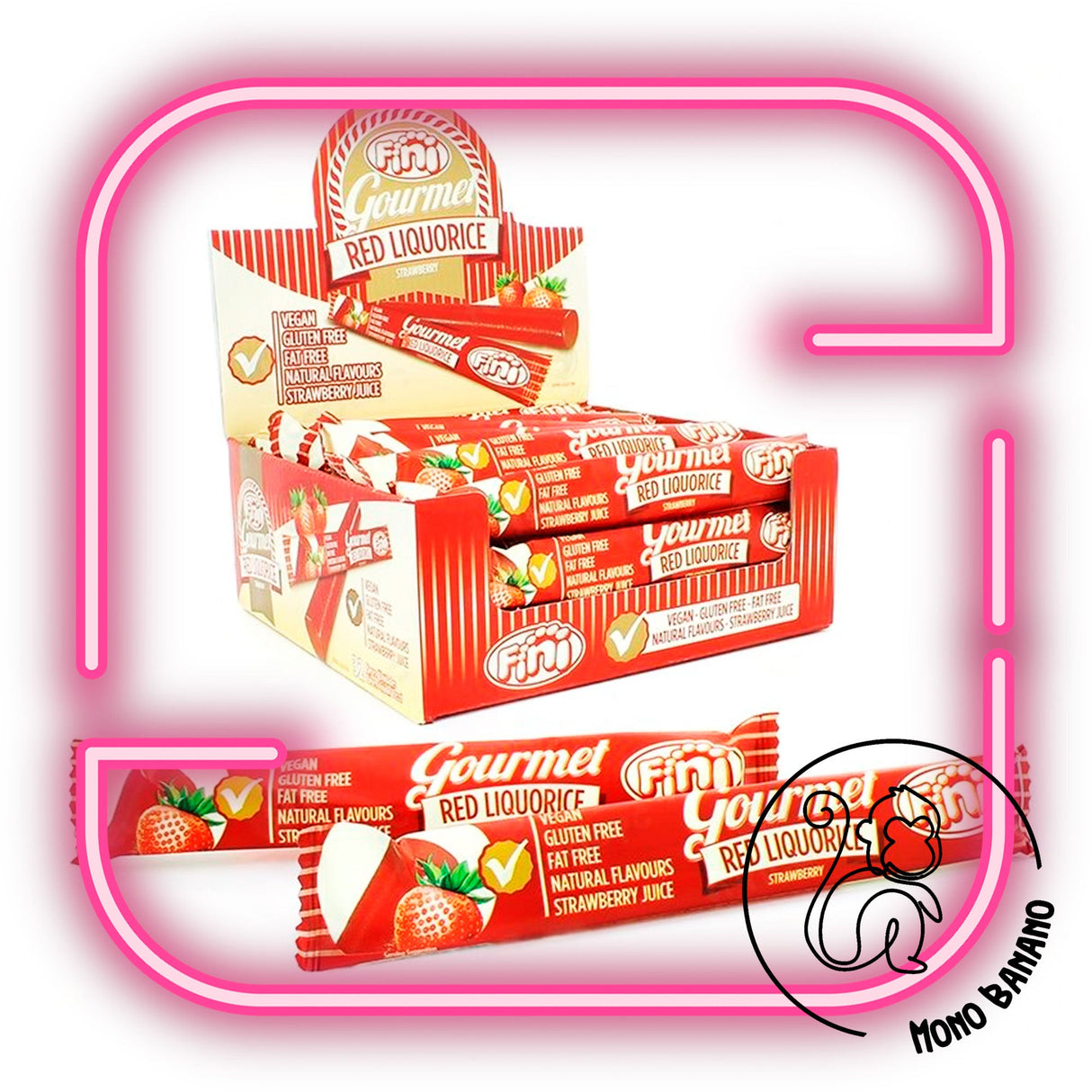 Regaliz Fini Gourmet Red Liquorice