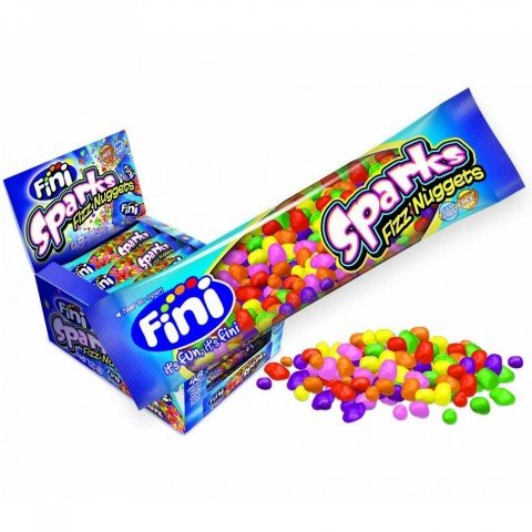 Fini Sparks Fizz Nuggets 48u. - Mono Banano