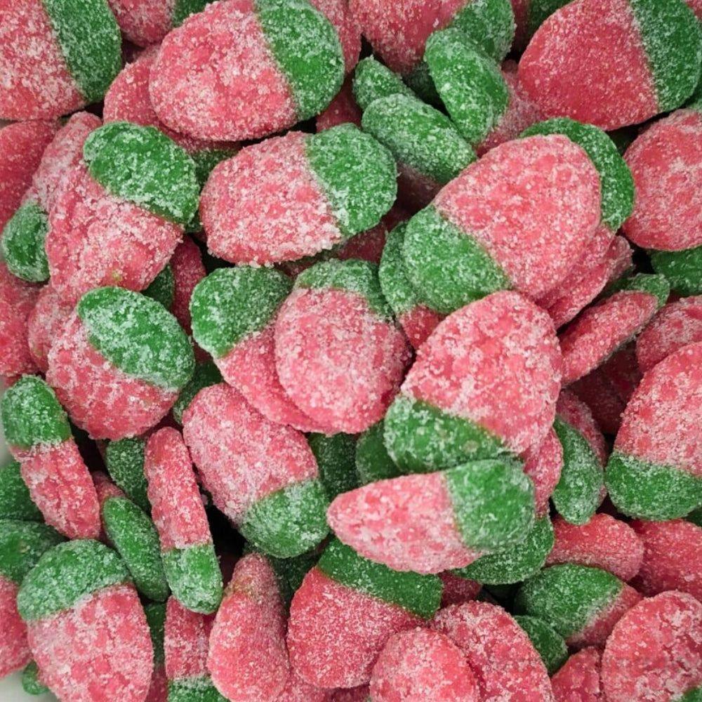 Fresas Pica Silvestres de Vidal, gominola roja con azucarillo ácido y sabor a fresa silvestre
