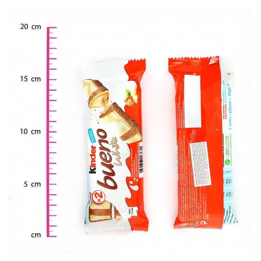 Kinder Bueno White 30 Unidades - Mono Banano