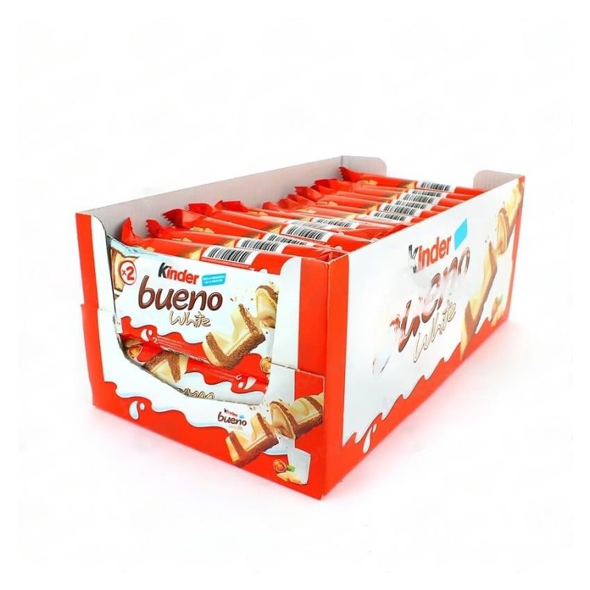 Kinder Bueno White 30 Unidades - Mono Banano