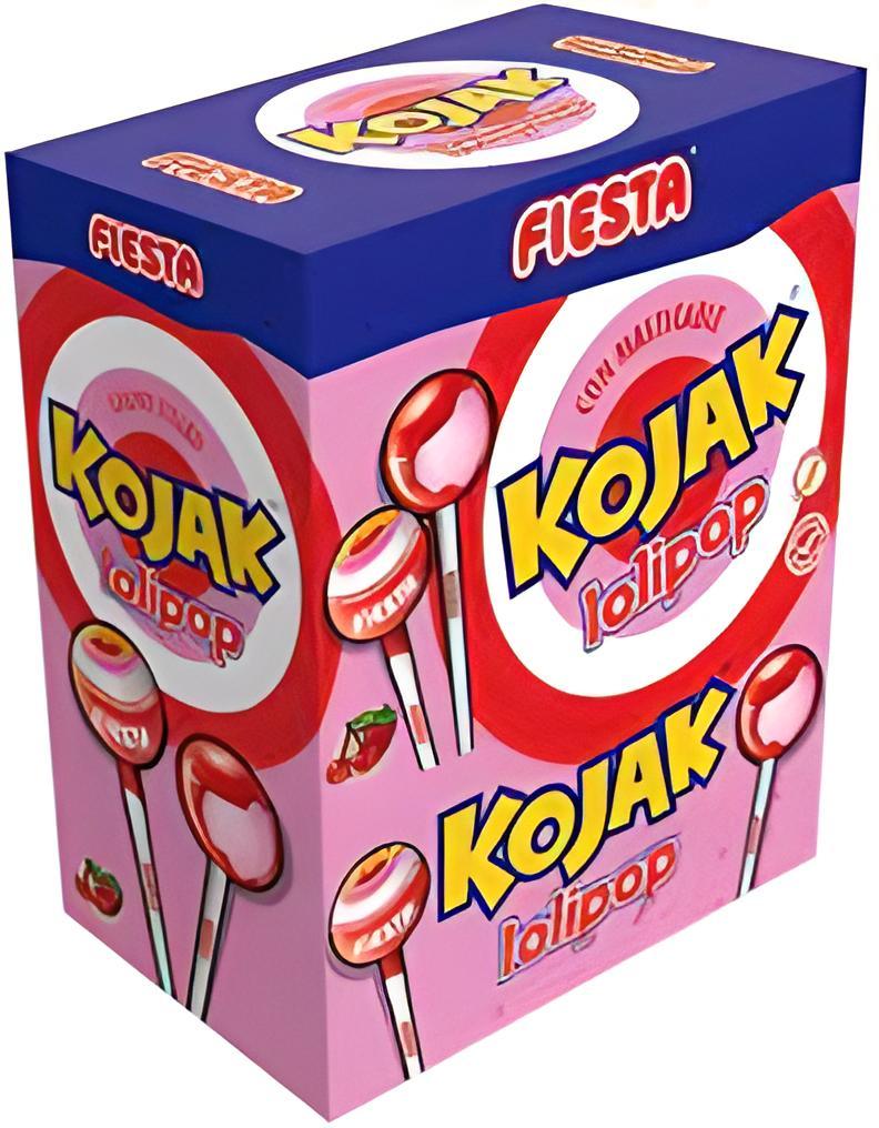 Kojak fiesta Lolipop fresa y cereza - Mono Banano