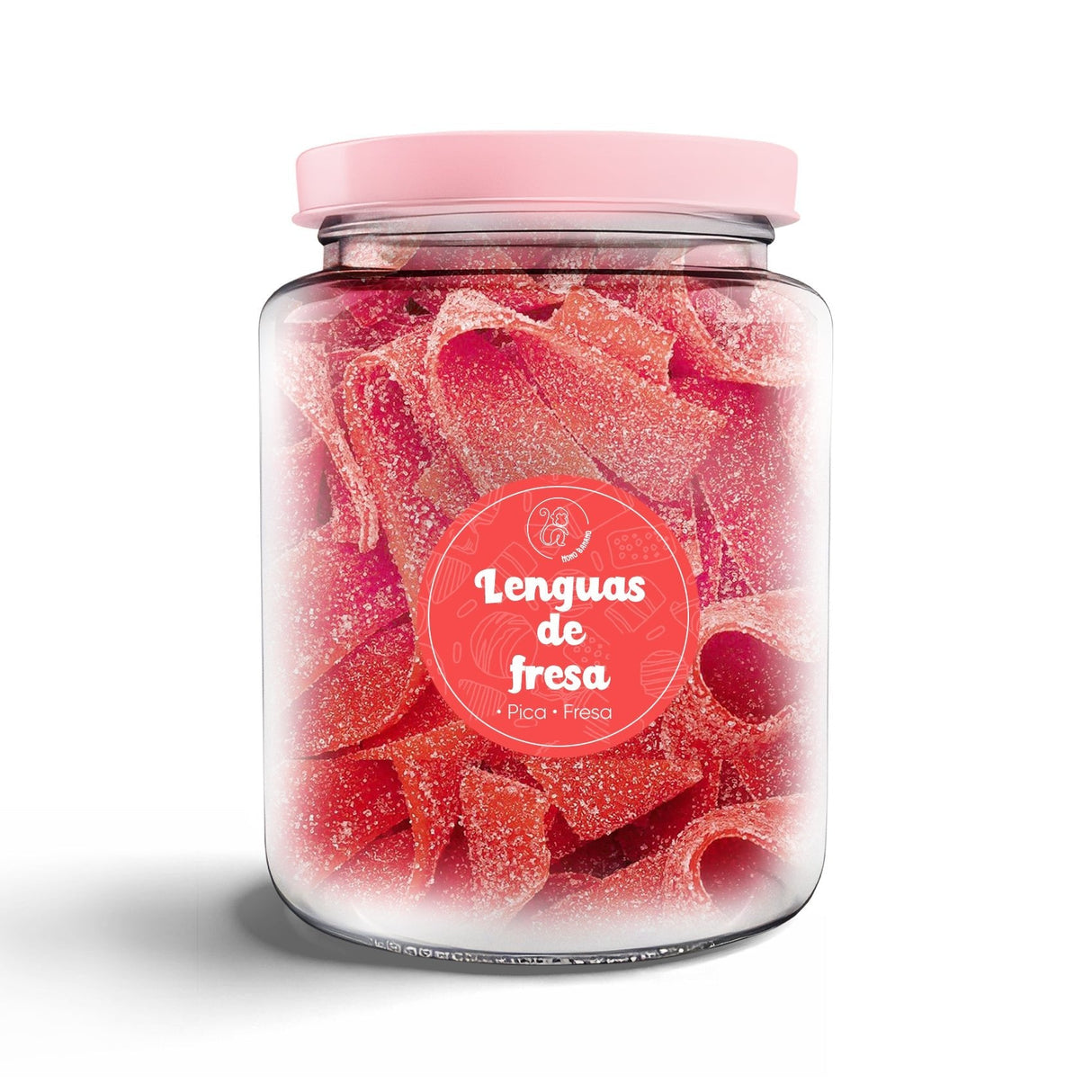 Lenguas de fresa - Mono Banano