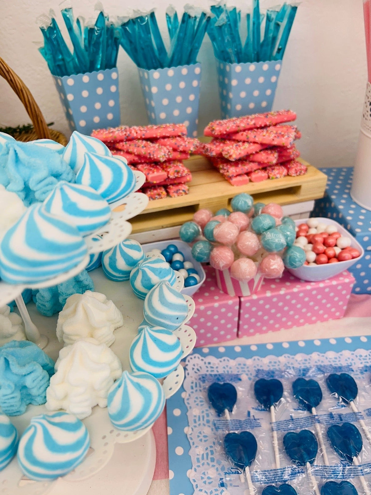 Mesa Dulce Baby Shower - Mono Banano