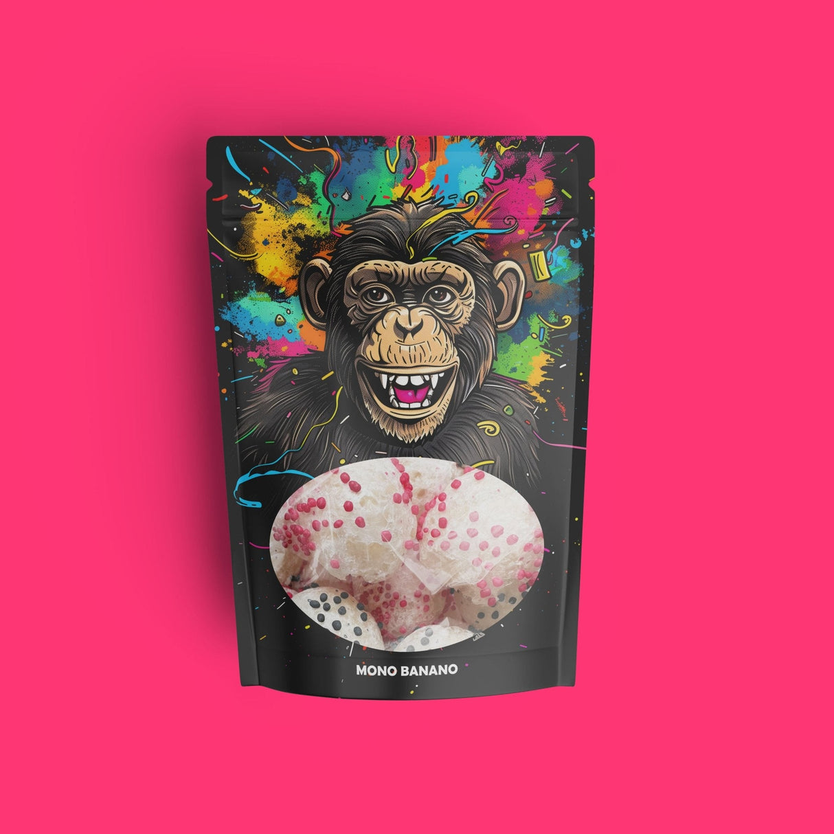 Moras liofilizadas - Mono Banano