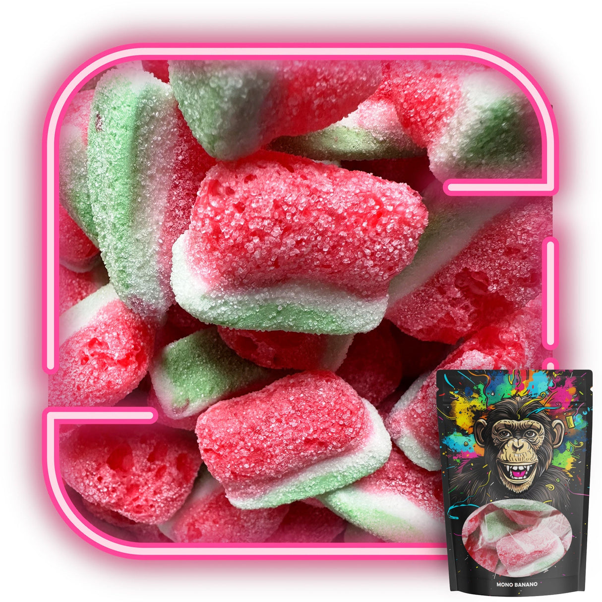 Sandias Liofilizadas - Mono Banano