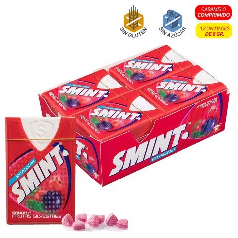 Smint rojo frutas silvestres 12 uds - Mono Banano