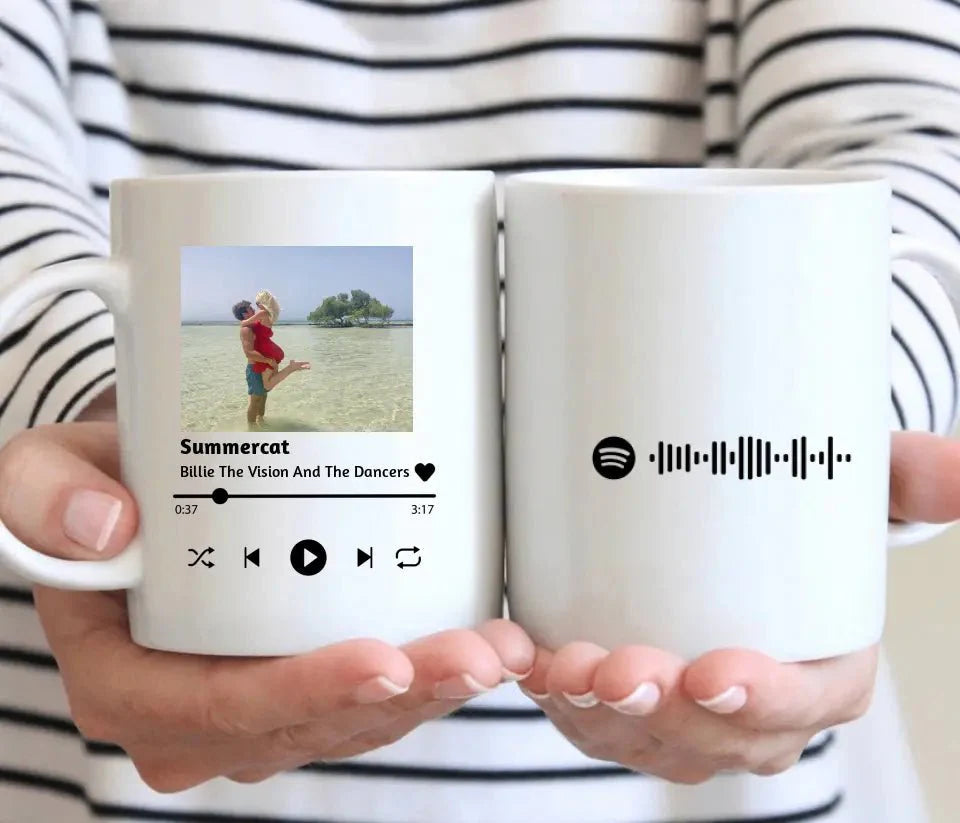 Taza personalizada Spotify - Mono Banano