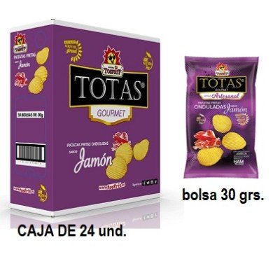 Totas JAMON 24x30grs. - Mono Banano