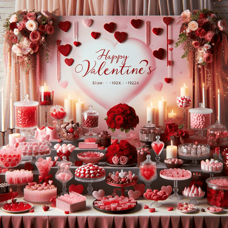 Guía Exclusiva para San Valentín: Crea un Candy Bar Inolvidable con Amor y Dulzura