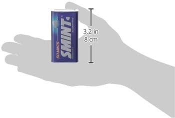 Smint Tin Fresa, Caramelo Comprimido Sin Azúcar - 12 unidades de 35 gr. (Total 420 gr.)