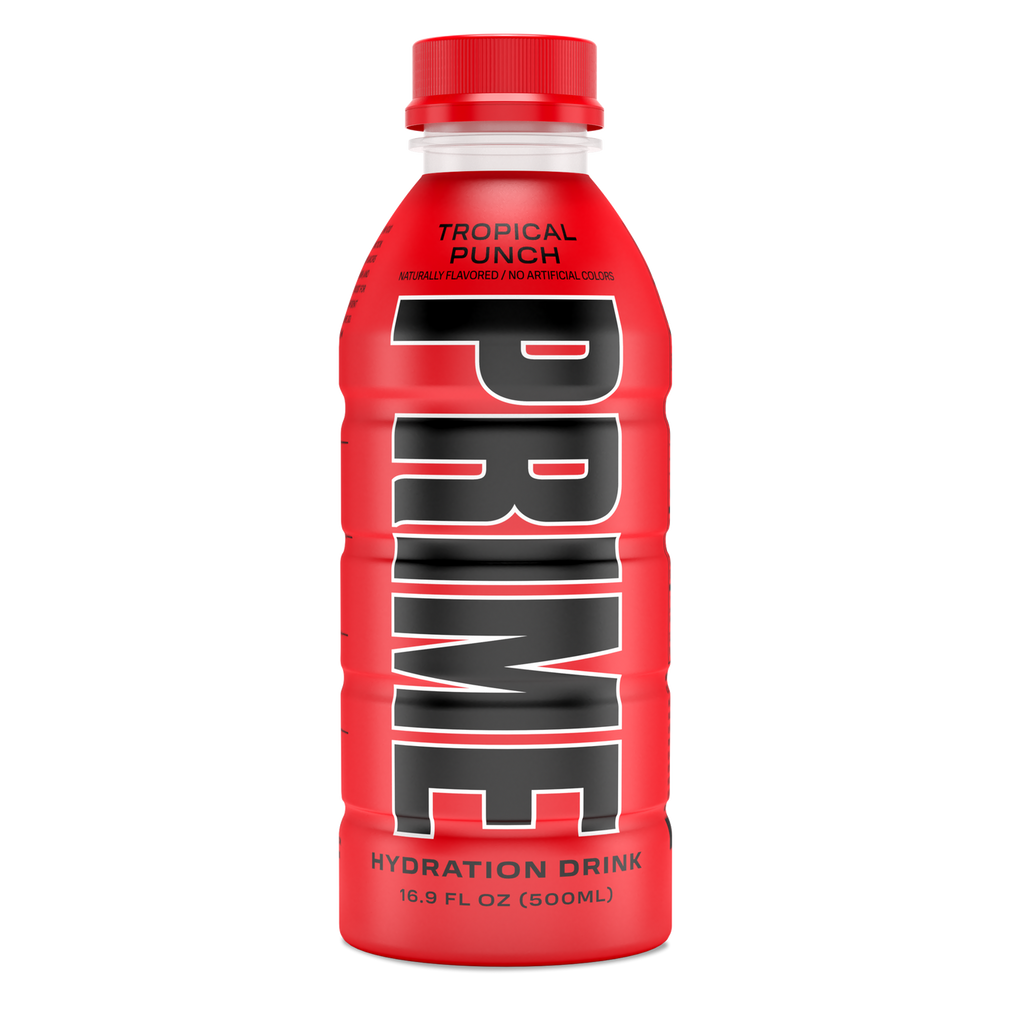 BEBIDA PRIME ENERGY DRINK HYDRATION | TROPICAL PUNCH 500ML