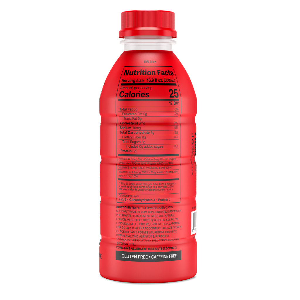 BEBIDA PRIME ENERGY DRINK HYDRATION | TROPICAL PUNCH 500ML