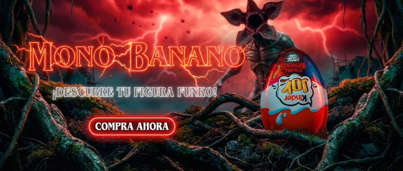 Banner web stranger things kinder funko pop mono banano