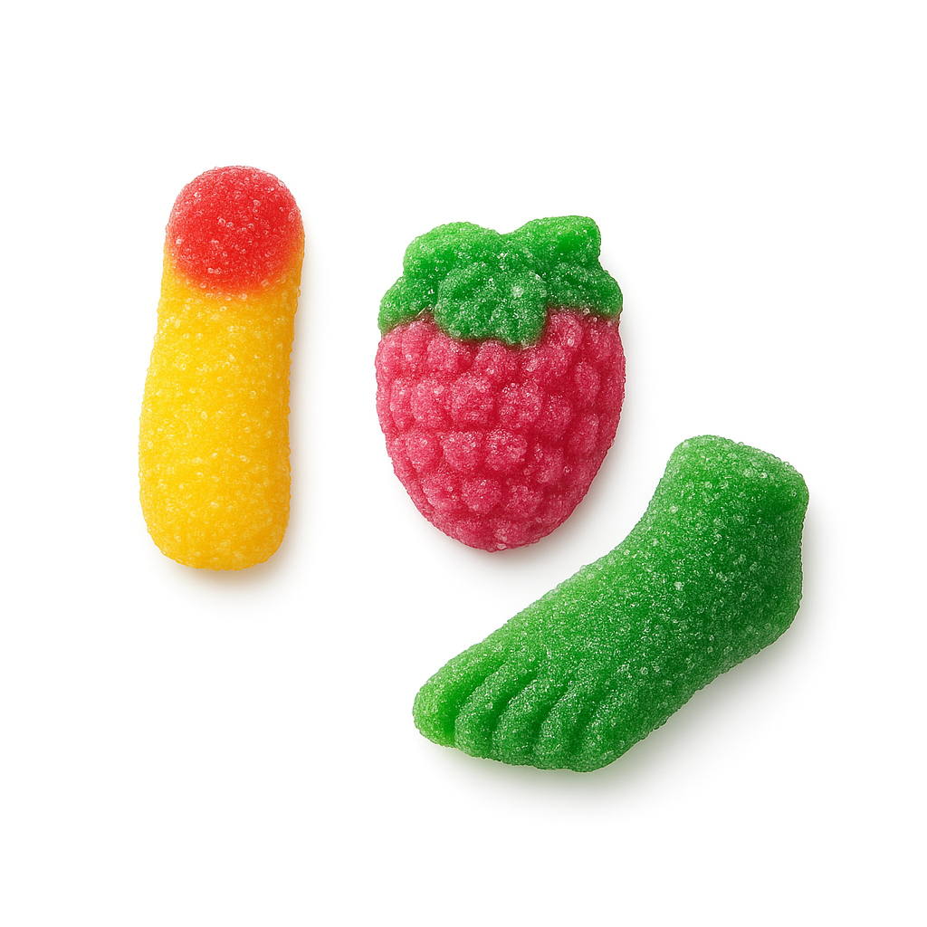Megasurtido chuches Ácidas bolsa de 1 Kg