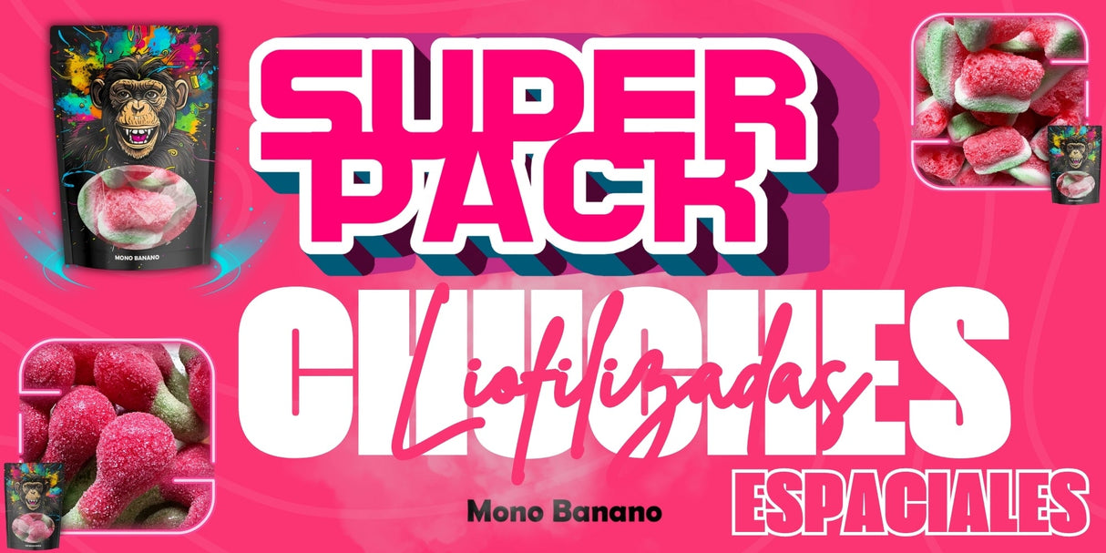 PACK SORPRESA CHUCHES LIOFILIZADAS
