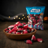 Bolsa de Diablillos Picantes de Frambuesa Vidal de 1,5 kg, aproximadamente 250 unidades