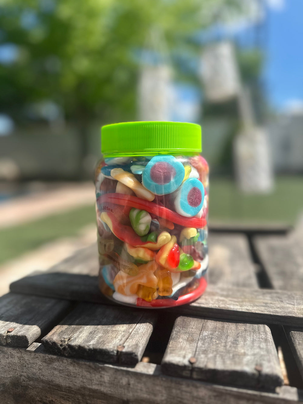 Surtido de gominolas de brillo para candy bar y cumpleaños