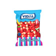 Huesos de gominola Vidal sabor fresa sin gluten, bolsa de 1 kg para Halloween