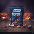 Monster Mix Halloween de Vidal, surtido de golosinas terroríficas en 10 bolsas de 180 g