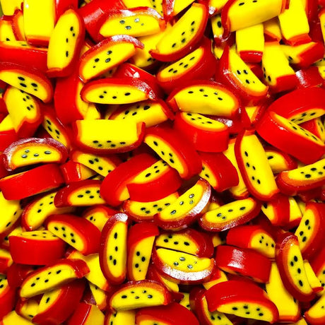 Tajadas Regaliz Fruta Pasión bolsa de 1,5 Kg | 250 uds 
