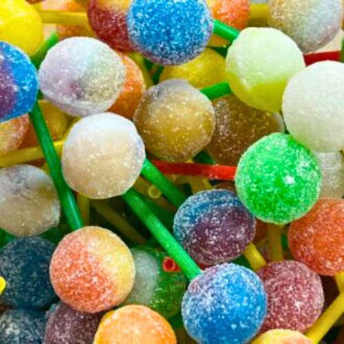 Palipica Sandía 1,4 Kg - Chupetes Ácidos con Sabor a Sandía