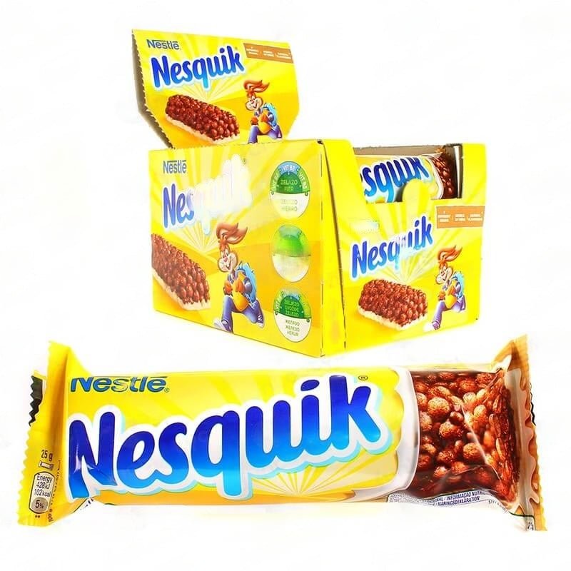 Barrita Nesquik de 25 grs - 16 Unidades - Mono Banano
