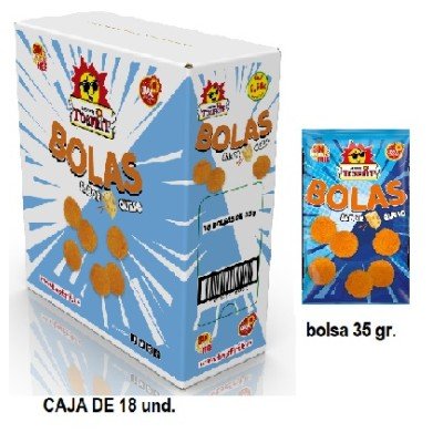 BOLAS QUESO 18x35grs - Mono Banano