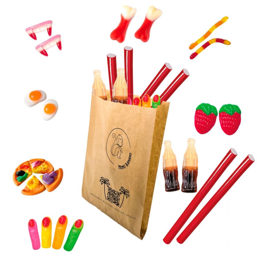 Bolsa chuches Brillo - Mono Banano