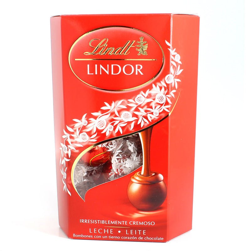 BOMBONES LINDOR CORNET LECHE 200 GR - Mono Banano