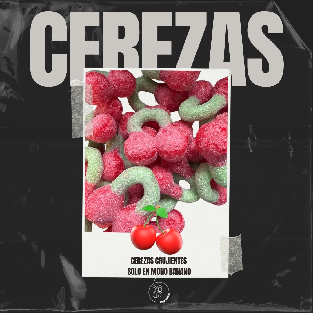 Cerezas chuche liofilizadas - Mono Banano