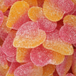 Corazones de melocotón