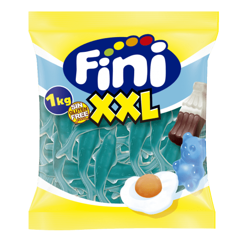 DELFINES AZULES GIGANTES FINI 1KG - Mono Banano