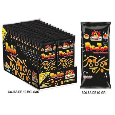 Picoteo Tosfrit 10x90grs surtido de snacks salados sin gluten