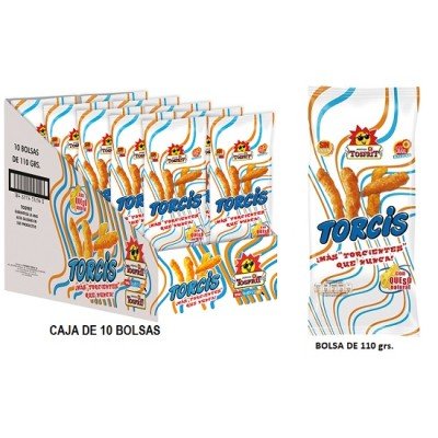 FAMI TORCIS Queso 10x110grs. - Mono Banano