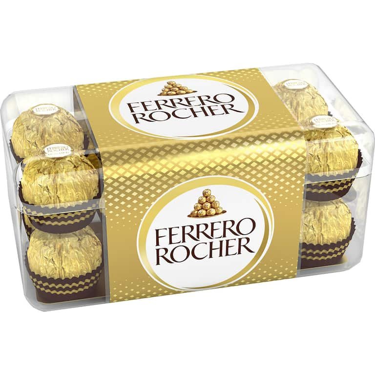 FERRERO ROCHER Bombones 16 unidades estuche 200 g - Mono Banano