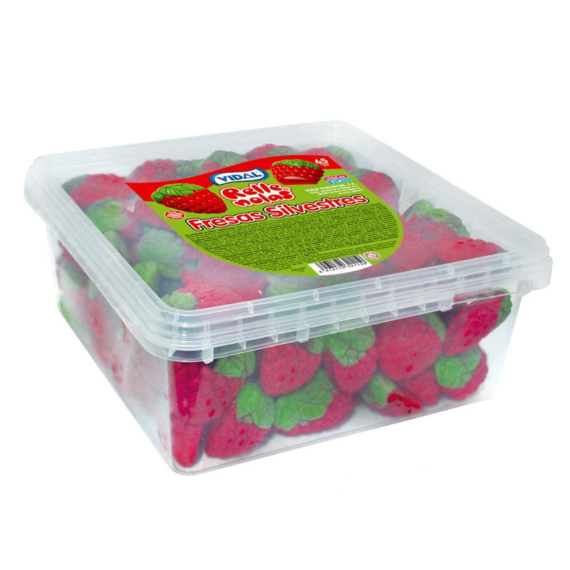 Fresas silvestres rellenas de Vidal, bandeja de 795 g con unas 75 unidades