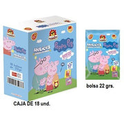 HELICES PEPPA PIG 18x22grs. - Mono Banano