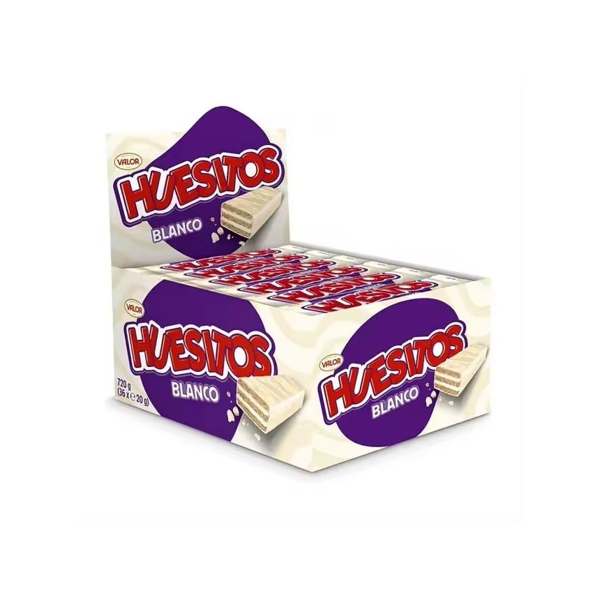 Huesitos Chocolate Blanco - Mono Banano